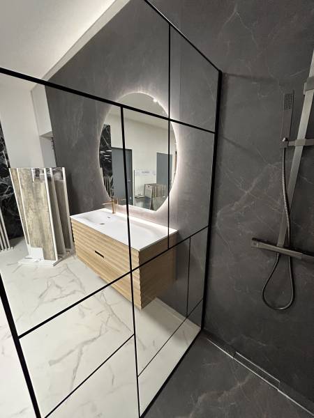 paroi pour douche design à salon