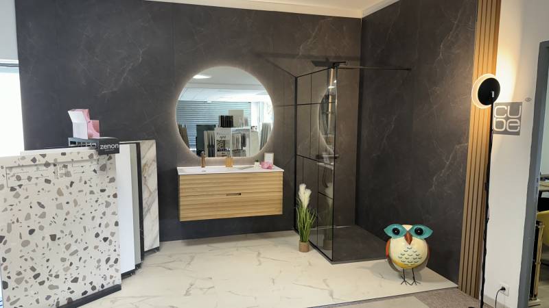 meuble de salle de bain en chêne à saint mitre