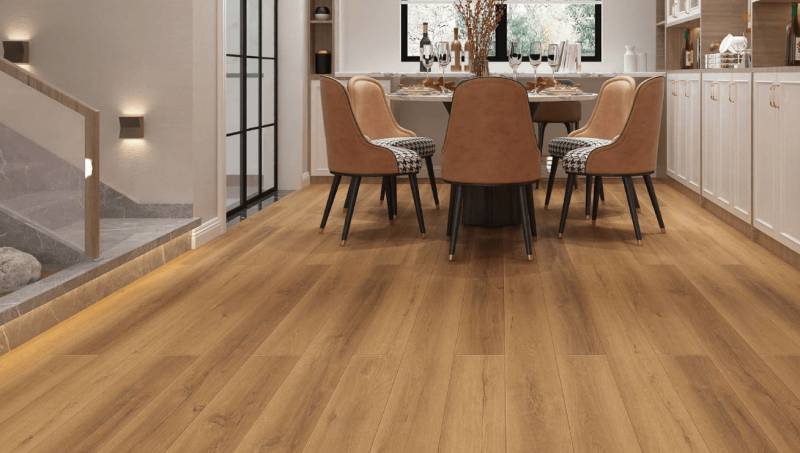 NOUVEAU A SAINT MITRE LES REMPARTS DESIGN AND DECO VEND DES REVETEMENTS DE SOLS VINYLE SPC AVEC ISOLANT INTEGRE DE L'USINE MATERIA