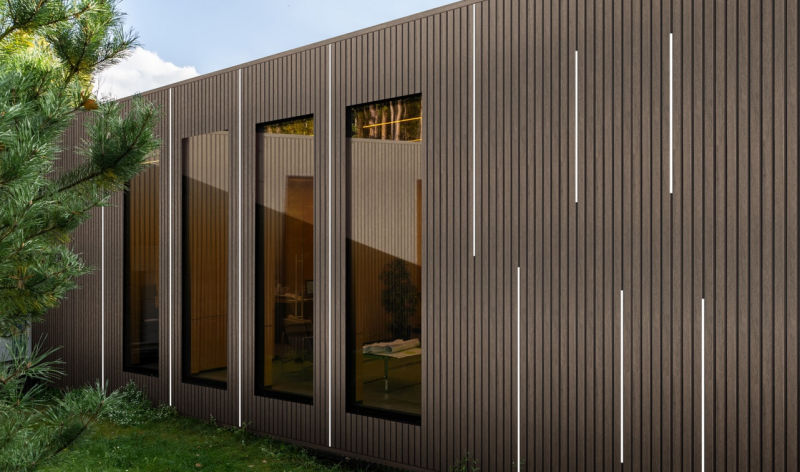 habillage facade exterieur en parement bois à marignane