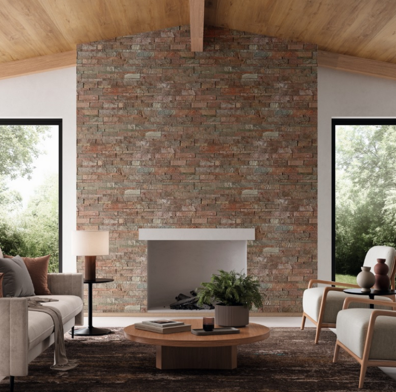 habillage mur en pierre naturelle a saint remy de provence