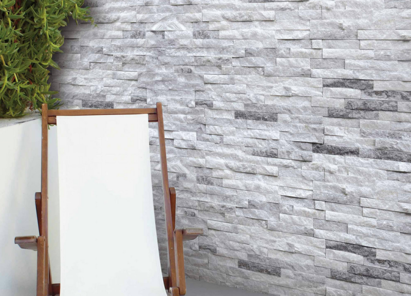 PAREMENT EN ARDOISE NATURELLE DESIGN AND DECO DE L'USINE ESPAGNOLE MOSAVIT