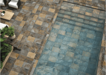 Notre zone d'activité pour ce service Carrelage déco en grès cérame pour piscine ou salle de bain